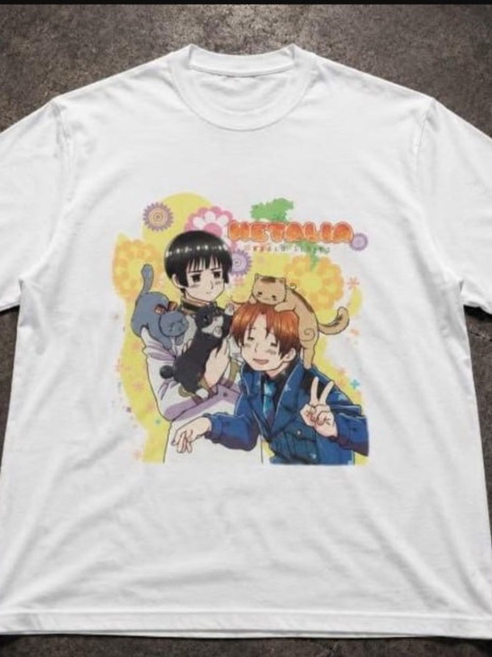 White Hetalia t shirt